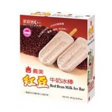 RED BEAN&MILK ICE CREAM BAR 5PCS
