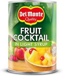 DEL MONTE FRUIT COCKTAIL IN SYRUP 420GR