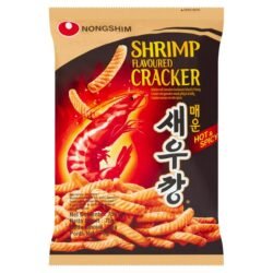 NONGSHIM SHRIMP FALVOURED CRACKER SPICY  75GR