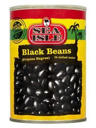 SEA ISLE BLACK BEANS 400GR