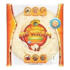 EL SABOR BIG WRAPS 245GR
