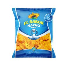 EL SABOR NACHO CHIPS SALTED 225GR