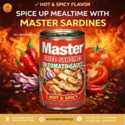 MASTER IN TOMATO SAUCE HOT& SPICY 155G