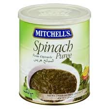 MITCELLS SPINACH PUREE 800G