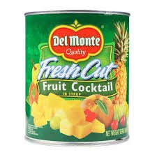 DEL MONTE FRUIT COCTAIL 825GR