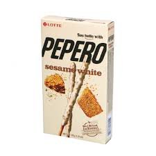 LOTTE PEPERO SESAME WHITE 37GR