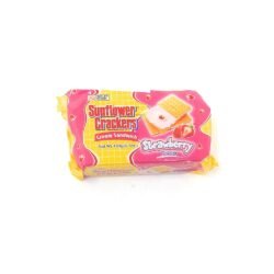 CROLEY SUNFLOWER CRACKERS STRAWBERRY 190G