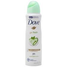 DOVE FRESH CUCUMBER SPRAY 150ML