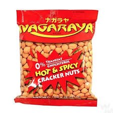 NAGARAYA HOT&SPICY CRACKER NUTS 160GR