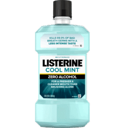 LISTERINE MENTOL ZERO ALCOHOL 250ML