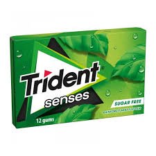 TRIDENT SENSES SUGAR FREE RAINFOREST MINT FLAVOUR 23GR
