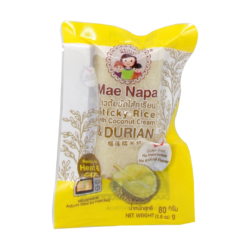MAE NAPA STICKY RICE & DURIAN 80GR