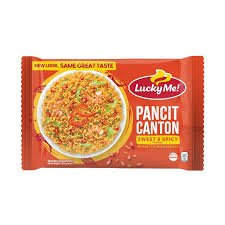 LUCKY ME NOODLES PANCIT CANTON SWEET AND SPICY 60G