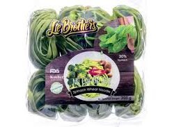 LEBROTHERS WHEAT NOODLES SPINACH 200G