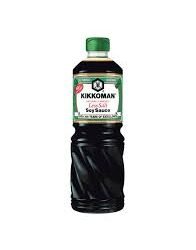 KIKKOMAN SOY SAUCE LESS SALT 1L