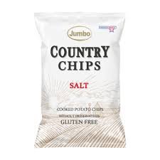 JUMBO COUNTRY CHIPS SALT 150G