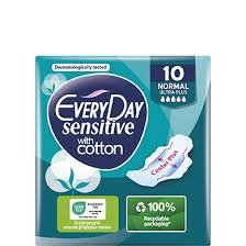 EVERYDAY SENSITIVE WITH COTTON CENTER PLUS 10PCS