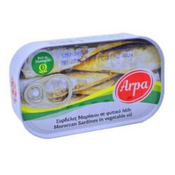 ARPA ΣΑΡΔΕΛΕΣ ΜΑΡΟΚΟΥ ΣΕ ΦΥΤΙΚΟ ΛΑΔΙ 125G