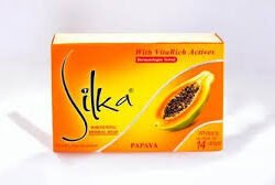 SILKA PAPAYA SOAP 135