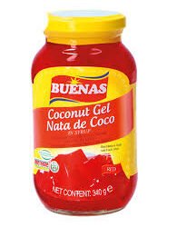 BUENAS NATA DE COCO RED  340GR