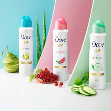 DOVE GO FRESH MOISTURISING CREAM 150ML