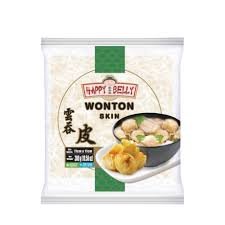 HAPPY BELLY WONTON SKIN 300G 11CM