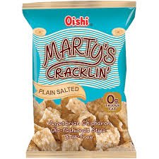 OISHI MARTYS CRACKLIN PLAIN SALTED 90GR