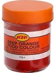 KTC DEEP ORANGE FOOD COLOR 25G