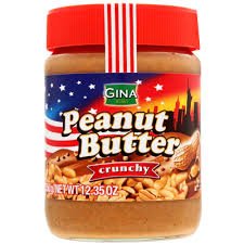 GINA PEANUT BUTTER CRUNCHY 350G