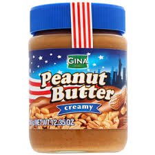 GINA PEANUT BUTTER CREAMY 350G