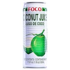 FOCO COCONUT JUICE 520ML