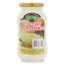 FLORENCE COCONUT STRINGS MACAPUNO 340G