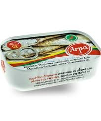 ARPA MOROCCAN SARDINES SPICY VEG OIL 125GR