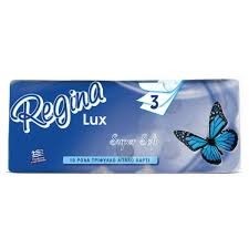 ΧΑΡΤΙ ΥΓΕΙΑΣ REGINA LUX 10ROLLS