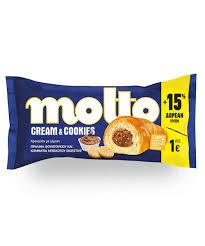 MOLTO ΚΡΟΥΑΣΑΝ CREAM&COOKIES 92GR