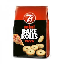 7DAYS MINI BAKE ROLLS PIZZA 160GR