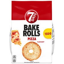 7DAYS BAKE ROLLS PIZZA 160GR