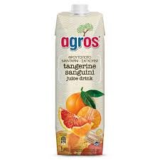 ΧΥΜΟΣ AGROS ΜΑΝΤΑΡΙΝΙ-ΣΑΝΓΚΟΥΝΙ