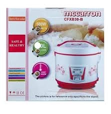 MCCARRON RICE COOKER CFXB30-B 3L
