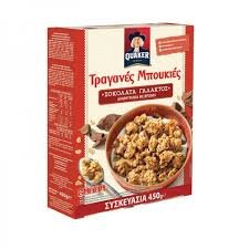 QUAKER ΤΡΑΓΑΝΕΣ ΜΠΟΥΚΙΕΣ ΣΟΚ.ΓΑΛ 450GR