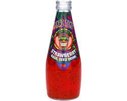 ASIAN FOODS BASIL SEED STRAWBERRY 290ML