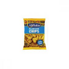 ALIBABA PLANTAIN CHIPS SALTED SALEES 85G