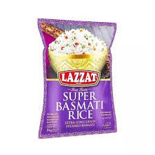 LAZZAT SUPER BASMATI RICE 1KG
