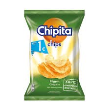 CHIPITA CHIPS OREGANO 160GR