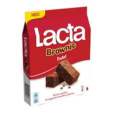 LACTA BROWNIE POCKET ΚΟΜΜΑΤΙΑ ΣΟΚΟΛΑΤΑΣ ΓΑΛΑΚΤΟΣ 150GR