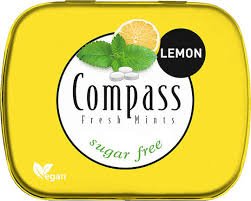 COMPASS ΚΑΡΑΜΕΛΕΣ LEMON 14GR