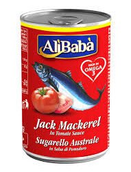 JACK MACKEREL (TOMATO) ALI BABA 24X425GR