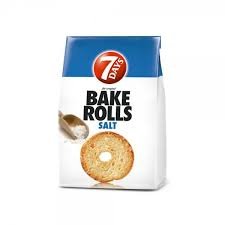 7DAYS BAKE ROLLS SALT 150GR