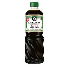 KIKOMAN LESS SALT SOY SAUCE  0.975L