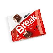 ION BREAK         MILK CHOCOLATE 85G